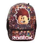 Mochila Infantil Masculina Preta Roblox Juvenil Costa Grande