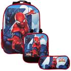 Mochila Infantil Menino Costa Spider Man Reforçada Toys 2U