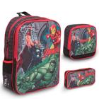 Mochila Infantil Menino De Costas Avengers Reforçada Toys 2u