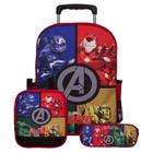 Mochila Infantil Menino Rodinha Avengers Reforçada Toys 2U