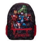 Mochila Infantil Menino Vingadores Cor Preto Envio Imediato - TOYS 2U