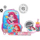 Mochila Infantil Mermaid GD C/06 Pecas (S) - Rio de Ouro