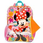 Mochila Infantil Minnie Bolinha 19m Costas G Sestini 2019