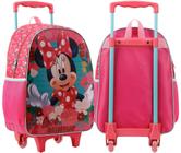 Mochila Infantil Minnie Mouse Rosa 14L 35cm - Xeryus