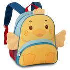 Mochila Infantil Pato Clio Pets Bolsa Escolar Costa Creche