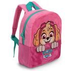 Mochila Infantil Patrulha Canina Alça Costas Skye Moderna