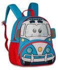 Mochila Infantil Policial Pets Clio Original Kombi Azul