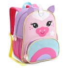 Mochila Infantil Pré Escolar Passeio Feminina Masculina Criança Meninos Meninas Colorida Personagem Educação Viagem