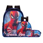 Mochila Infantil Reforçada Menino Homem Aranha Escolar Costa