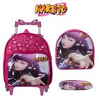 Mochila Infantil Rodinha Creche Hinata Menina Envio Imediato