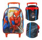 Mochila Infantil Rodinha Homem Aranha Xeryus Reforçada 16