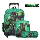 Mochila Infantil Rodinha Hulk Passeio Menino Envio Imediato