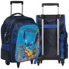 Mochila Infantil Rodinha Stitch Creche Passeio Resistente