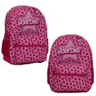 Mochila Infantil Rosa Barbie Juvenil Alça Costas Resistente - TOYS 2U