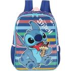 Mochila Infantil Stitch G Azul - Luxcel