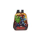 Mochila Infantil Super Heróis Avengers Preto Luxcel