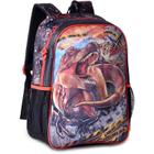 Mochila Infantil T-REX ATTACK G Preta