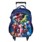 Mochila Infantil Vingadores Rodinha 3D Passeio Aulas Toys 2U