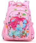 Mochila Infantil Wisiley Sereia - À Prova D'Água 20L (5+ Anos)