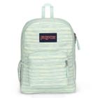 Mochila Jansport Cross Town - 70s Space Dye Fresh Mint