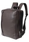 Mochila JFE Couro Trento 2095 Marrom