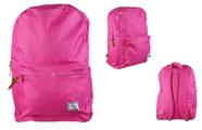 Mochila Juvenil Casual Rosa - Convoy