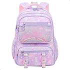 Mochila Juvenil Feminina Infantil Arco Iris Bolsa Espaçosa Fichario