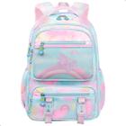 Mochila Juvenil Feminina Infantil Arco Iris Bolsa Espaçosa Fichario