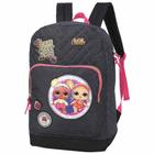 Mochila Juvenil Lol Preto Ms45815lo Luxcel - Un