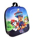 Mochila Lancheira Infantil 3D Paw Patrol Azul Patrulha