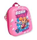 Mochila Lancheira Infantil 3D Paw Patrol Skye Rosa Patrulha