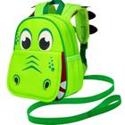 Mochila Leash AGSDON Toddler Dinosaur Safety Harness 9,5 polegadas