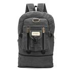 Mochila Lona Escolar Preto Grande 50L Unissex