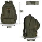 Mochila Lona Kvn Ja9701 Verde 45x30x25cm Notebook 14 900g