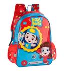 Mochila Luccas Neto Mochila De Costas Infantil Escolar Com Som E Gi 16" LN9004J