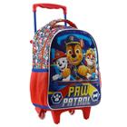 Mochila/Mala Infantil Escolar com rodas 40x30cm Patrulha Canina Xeryus