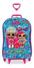 Mochila Malinha Escolar Meninas Lol Electric 3 Rodinhas G