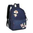 Mochila marshmallow azul marinho 64558 - DIPLOMATA- MAXTOY