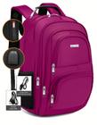 Mochila Masculina Feminina Notebook Reforçada Resistente a Água Saída usb Fone