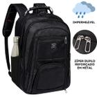 Mochila Masculina Impermeável Faculdade Grande Resistente