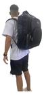 Mochila Masculina Motoqueiro Extra Gg Notebook 6082 - Marrom