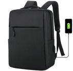 Mochila masculina Para Notebook Moda 18l 15.6 Polegadas Fone de ouvido e USB