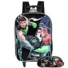 Mochila Max Steel com Rodinhas e Alça Ajustável - 18L