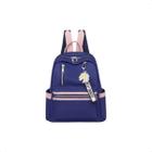 Mochila Média Feminina Impermeavel Modo Dia A Dia Prto Azul