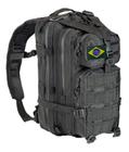 Mochila Militar Assalt Masculina Feminina Impermeável Preto 40L