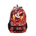 Mochila Minnie de Costas Juvenil Escolar Vermelha