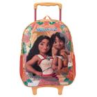 Mochila Moana 2 Rodinhas Infantil Escolar Meninas Disney - Xeryus