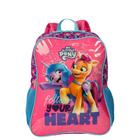 Mochila My Little Pony Colorida com Bolsos e Alças Reguláveis - Sestini