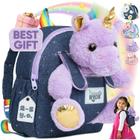 Mochila Naturally KIDS Unicorn para meninas de 4 a 6 anos