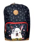 Mochila Nerd Dog Clio, Preta Escolar- Poliéster